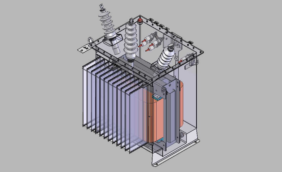 Solar array rendering